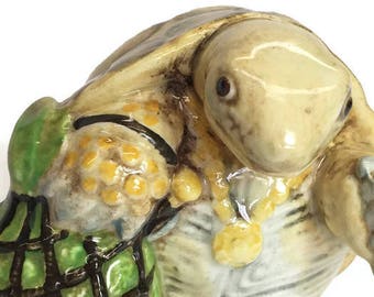 Turtle Beatrix Potter Alderman Ptolemy Figurine Beatrix Potter Figurine Turtle Figure Famous Childrens Book Author Storybook Animals BP 3A