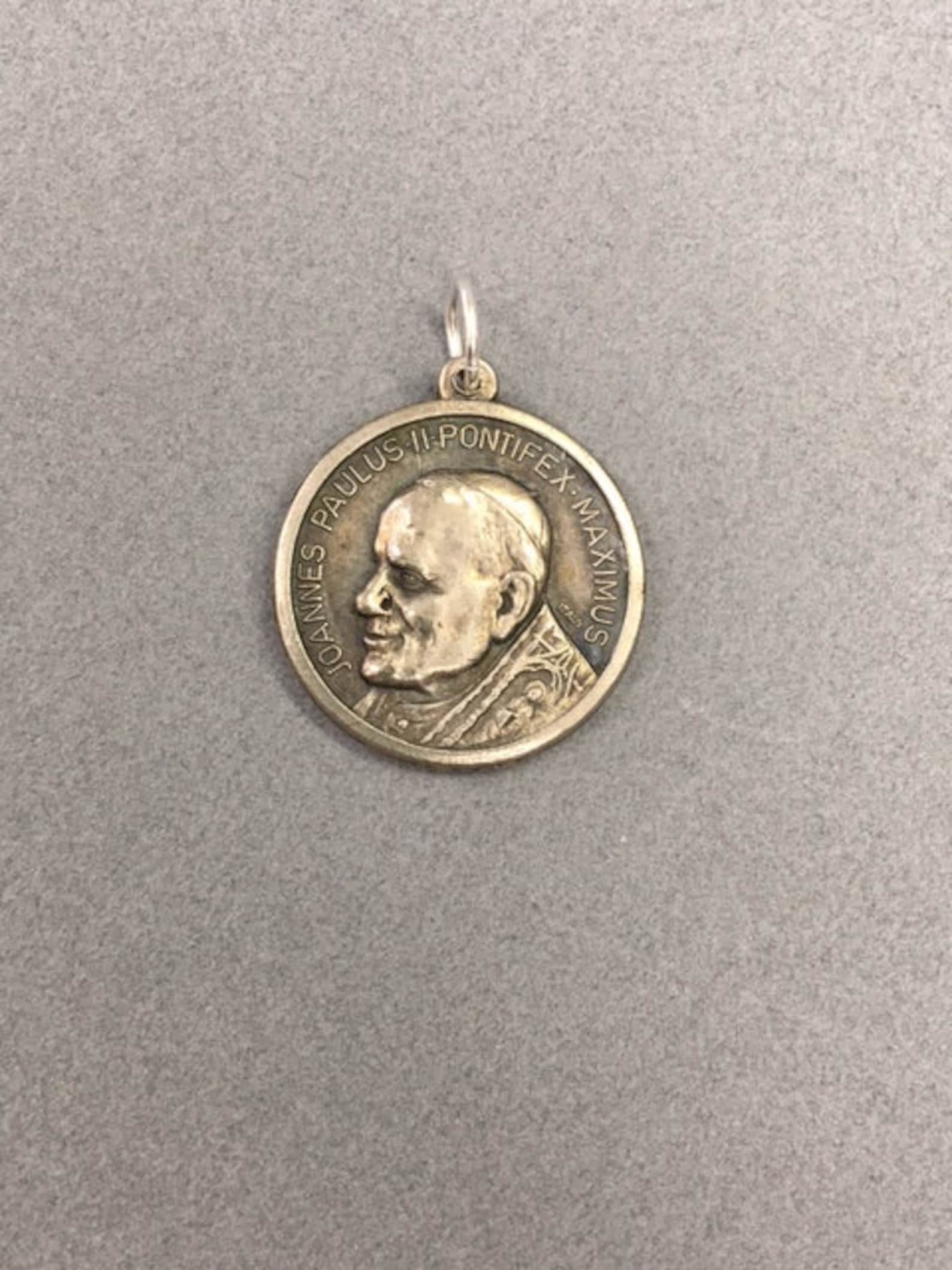Pope Johannes Paulus II Medal John Paul II Medallion Italy Rome Vatican ...