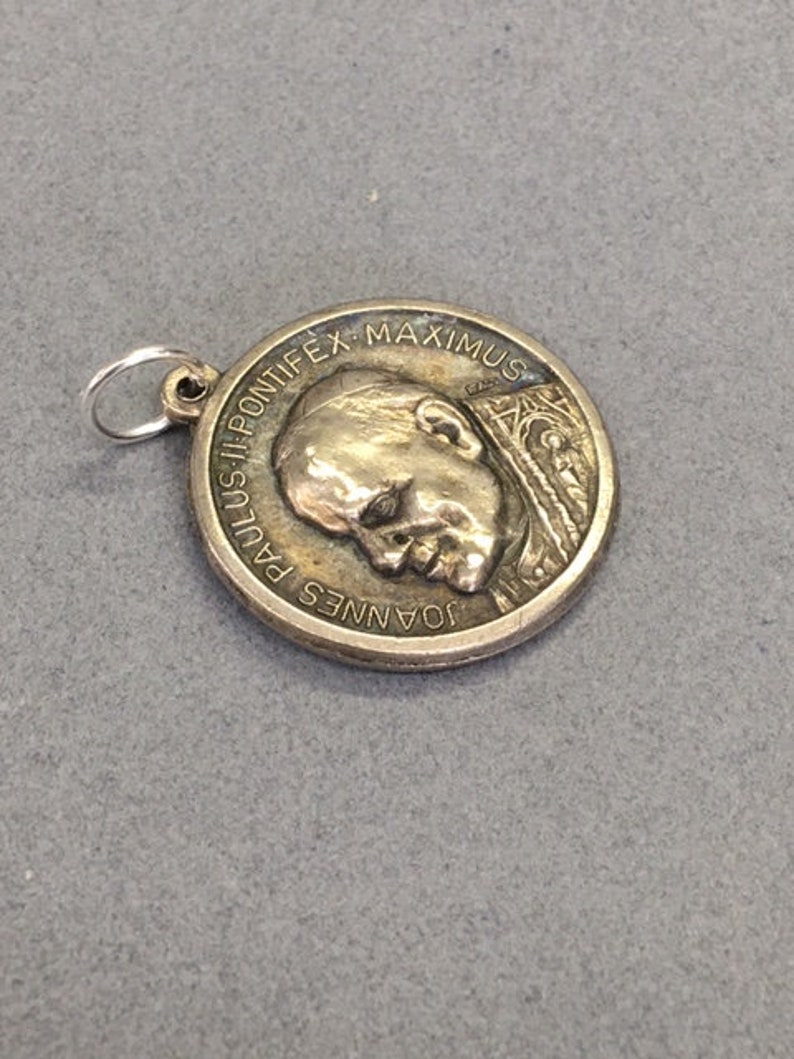 Pope Johannes Paulus II Medal John Paul II Medallion Italy Rome Vatican ...