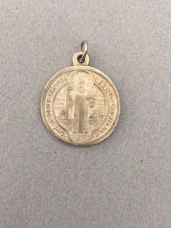 Benediction デスメタル death l St Benedict Medal Happy Death Antique Vintage Catholic Protection