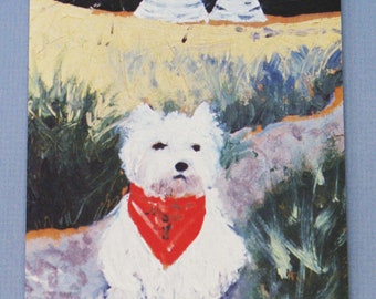 Westie Note Cards Dog Greeting Cards Pets West Highland White Terrier Duncan McDuff Michele A Caron