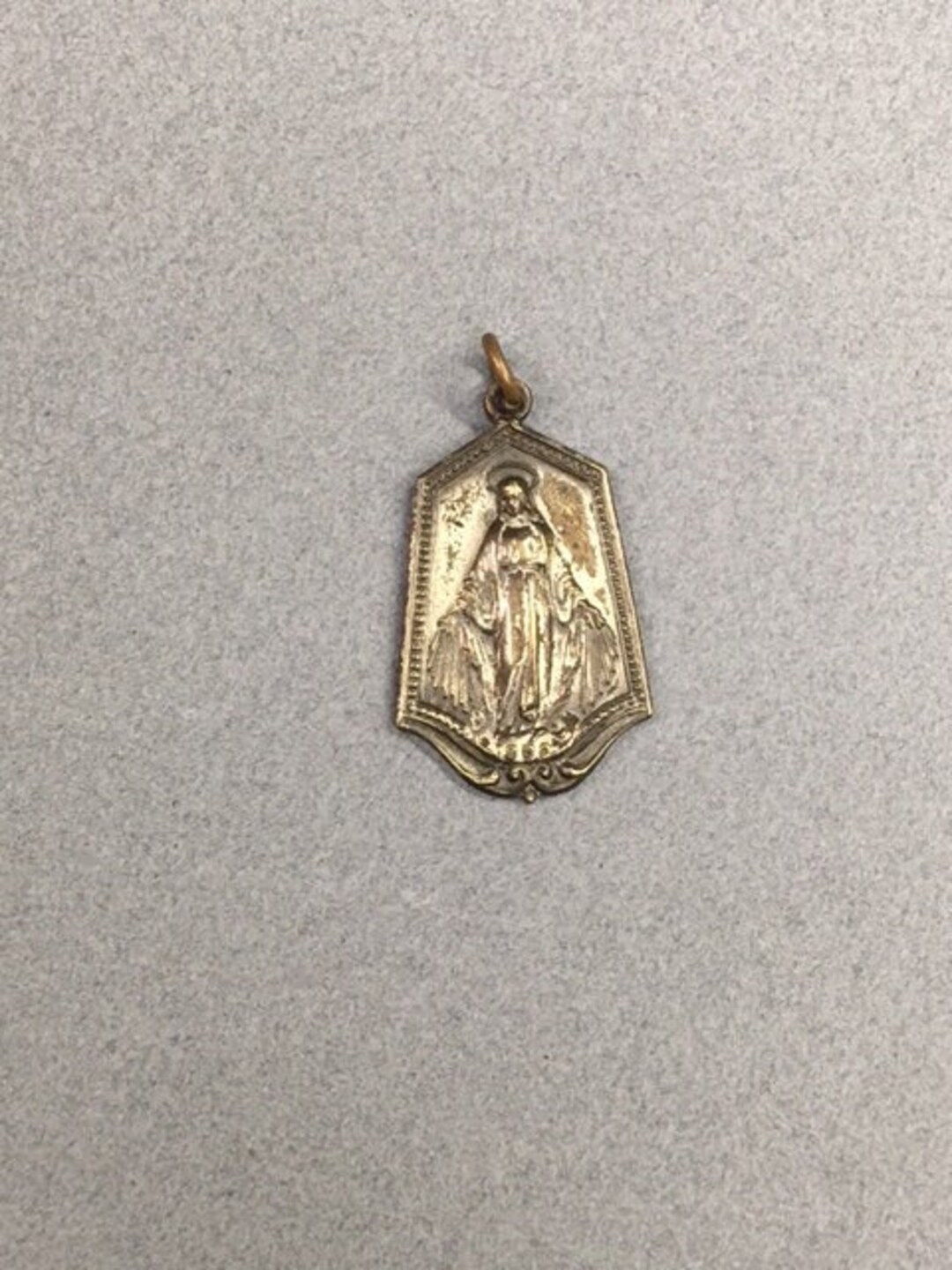 Virgin Mary Miraculous Medal Prayer Antique Vintage Catholic Gift - Etsy