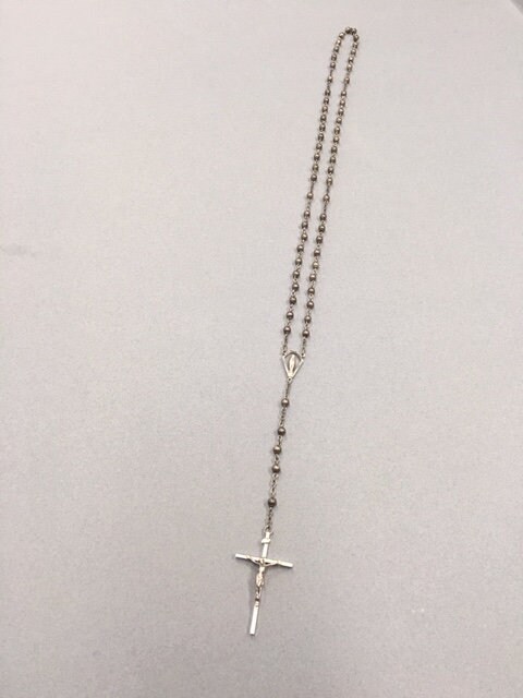 Vintage Sterling Rosary 925 Silver Signed BLI Bliss Sacred - Etsy