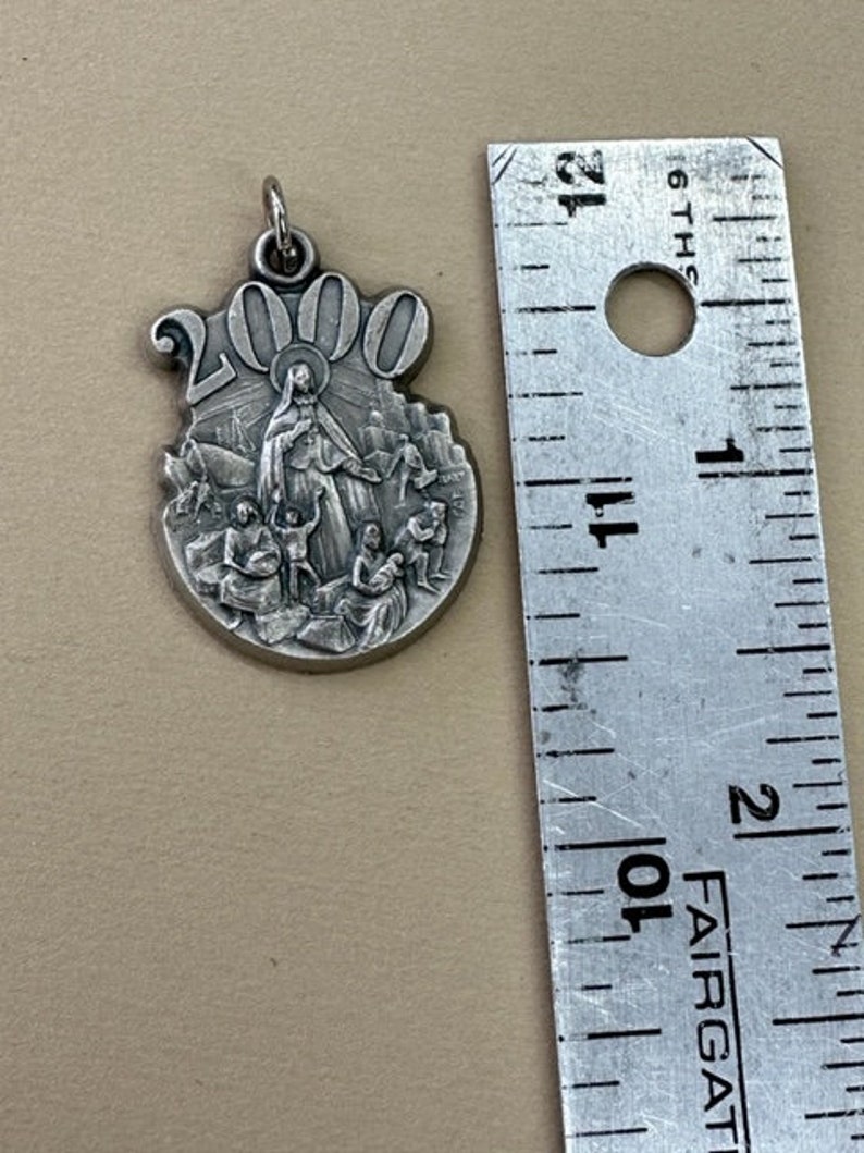 St Frances X Cabrini Medal Immigrants Patroness Vintage Catholic Gift ...