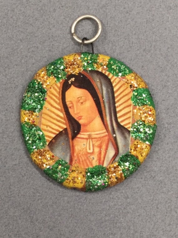 Mexican Virgin Mary Our Lady Guadalupe Vintage Mexico Catholic Gifts
