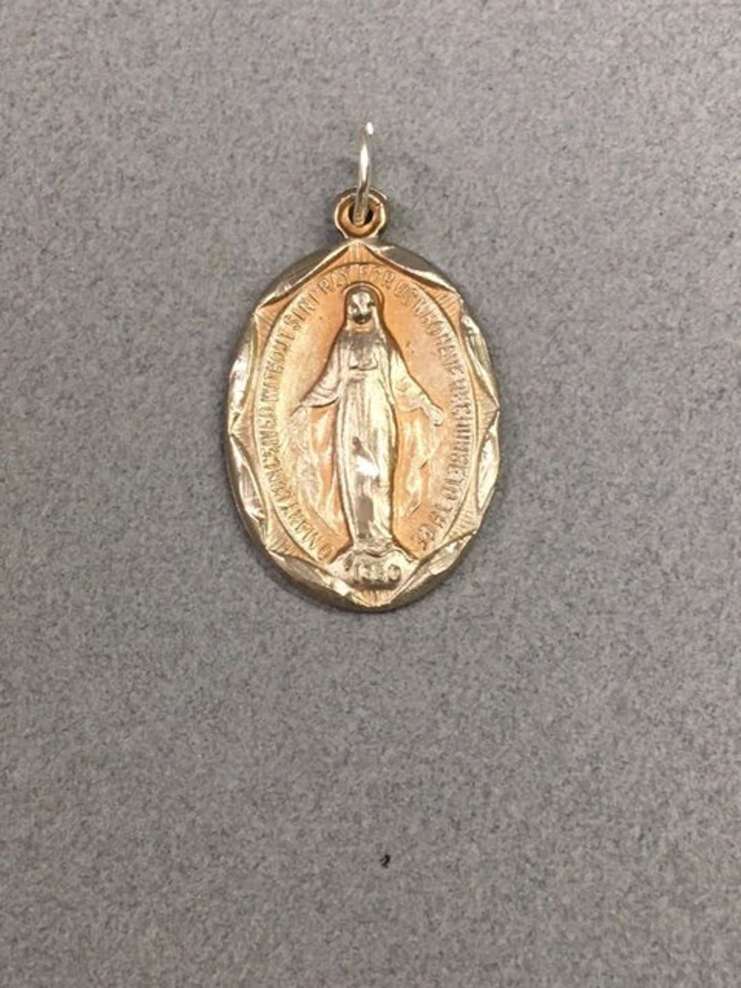 Silver Miraculous Medal Virgin Mary Miracles Vintage Catholic Gift - Etsy