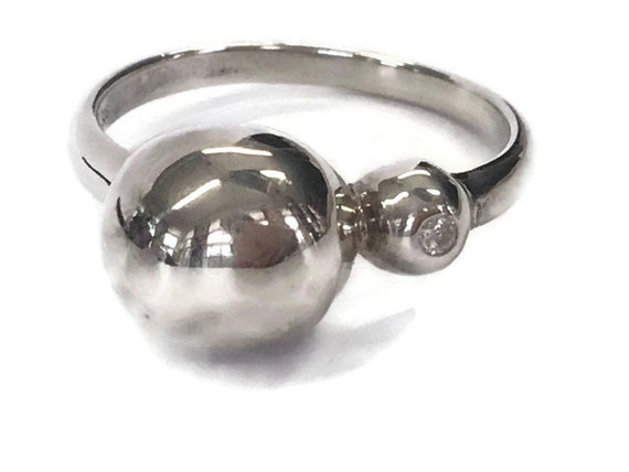 Ball Silpada Ring Sterling Have A Ball Double Vin… - image 4