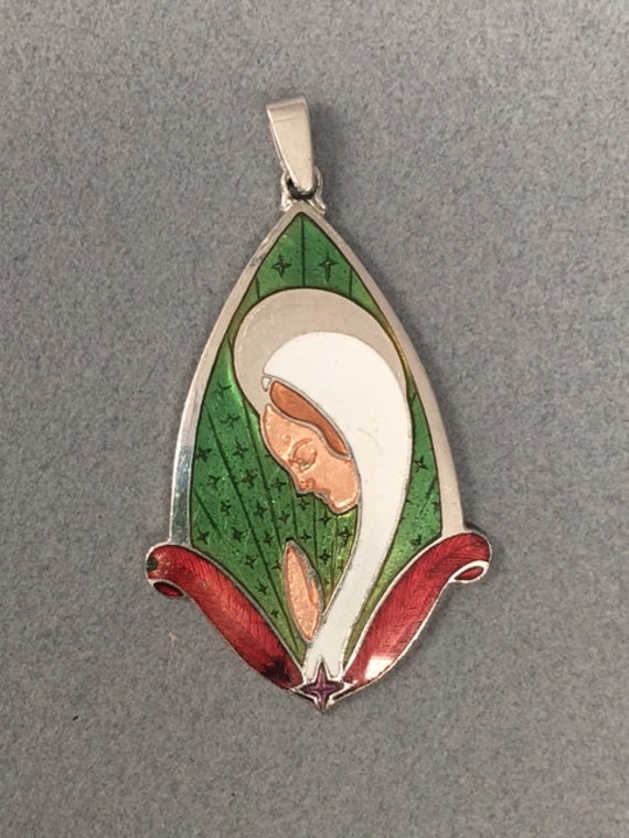 Boutons De Manchette Vintage "Pray For Peace" Avec Mains Jointes - Occasion Bon État