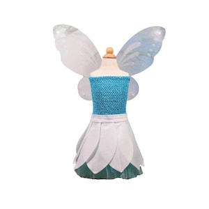 Kids White Fairy Costume (Tinker Bell, Frost Fairy, Winter Woods, Tinkerbell Fairies) - Fits Kids 3-7 years old ***ON SALE***