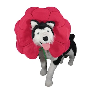 Pink Flower Dog Costume (Puppy Costume, Cat Costume, Halloween Costume)