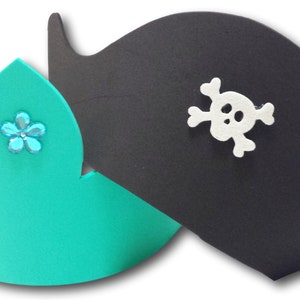 PARTY PACK Mermaid Tiara/Crown and Pirate Hat Party Favors (Mix & Match)