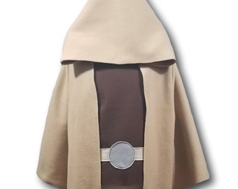 Baby / Toddler Star Galaxy Wars Master Tan Robe Costume Set - Baby / Toddler / Kids / Teen / Adult Sizes