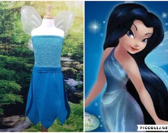 Pinocchio S Blue Fairy Costume Etsy