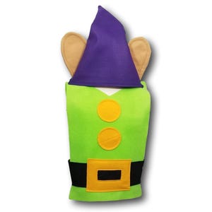 DOPEY Costume Set (Snow White Seven Dwarfs) - Baby, Toddler, Kids, Teen, Adult, and Plus Sizes