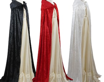 Capas de disfraces de la colección VAMPIRE (Halloween) - Tallas para bebés, niños pequeños, niños, adolescentes, adultos y tallas grandes