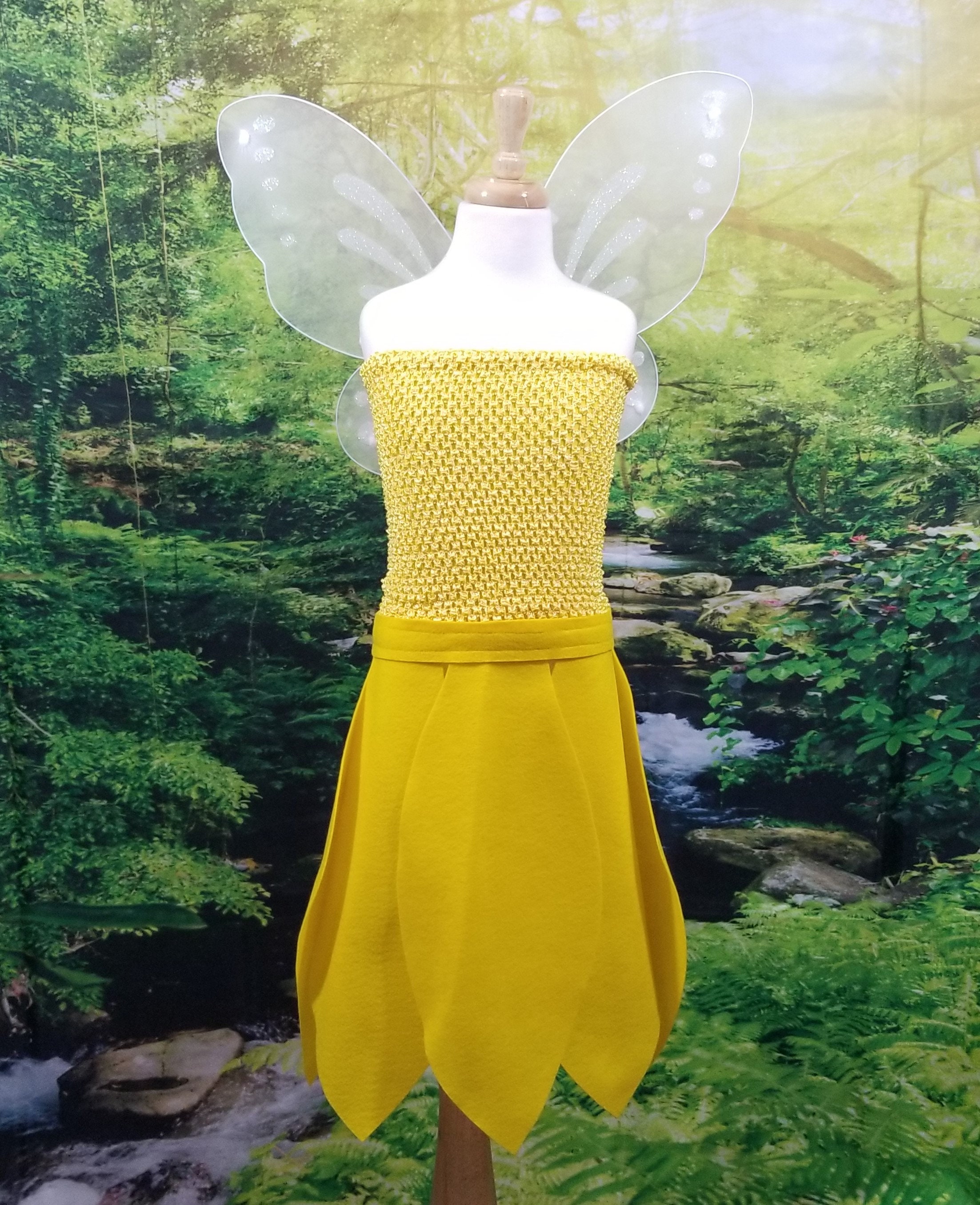 Disney Fairies' IRIDESSA Yellow Fairy Costume Tinker Etsy