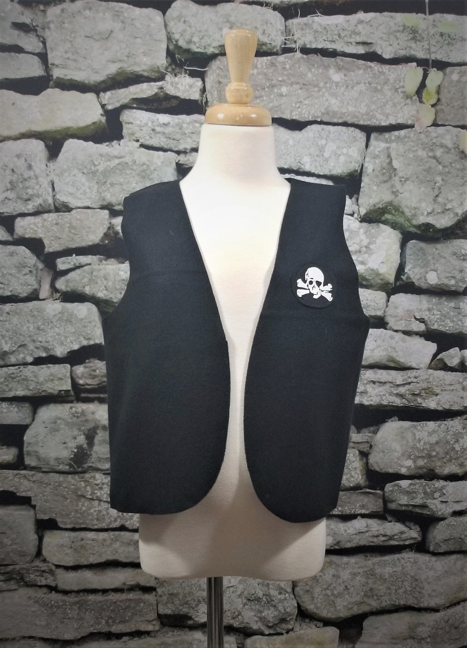 Kids Pirate Vest Fits Kids 412 Etsy