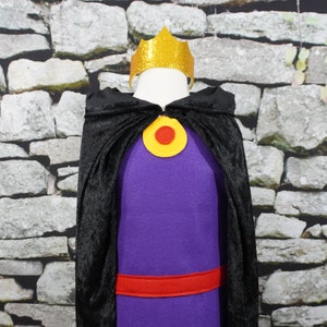 Snow White Evil Queen Costume Set - Baby, Toddler, Kids, Teen, Adult and Plus Sizes