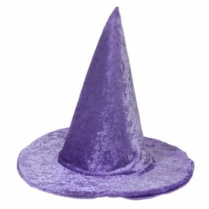 Light Purple Witch / Wizard Costume Hat - Fits Kids to Adults