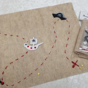 PARTY PACK Pirate Treasure Map Craft Kit
