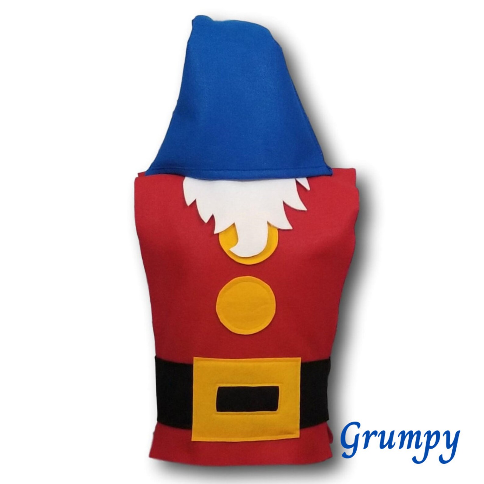 Set of 7 Snow White Seven Dwarfs Hats and Beards (all Different Colors ...