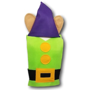 DOPEY Dwarf  Costume Set (Snow White Seven Dwarfs) - Baby, Toddler, Kids, Teen, Adult, and Plus Sizes