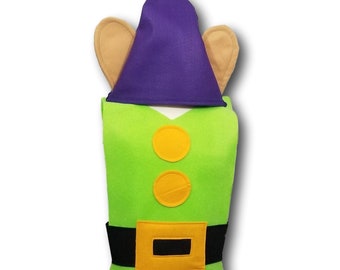 DOPEY Dwarf  Costume Set (Snow White Seven Dwarfs) - Baby, Toddler, Kids, Teen, Adult, and Plus Sizes