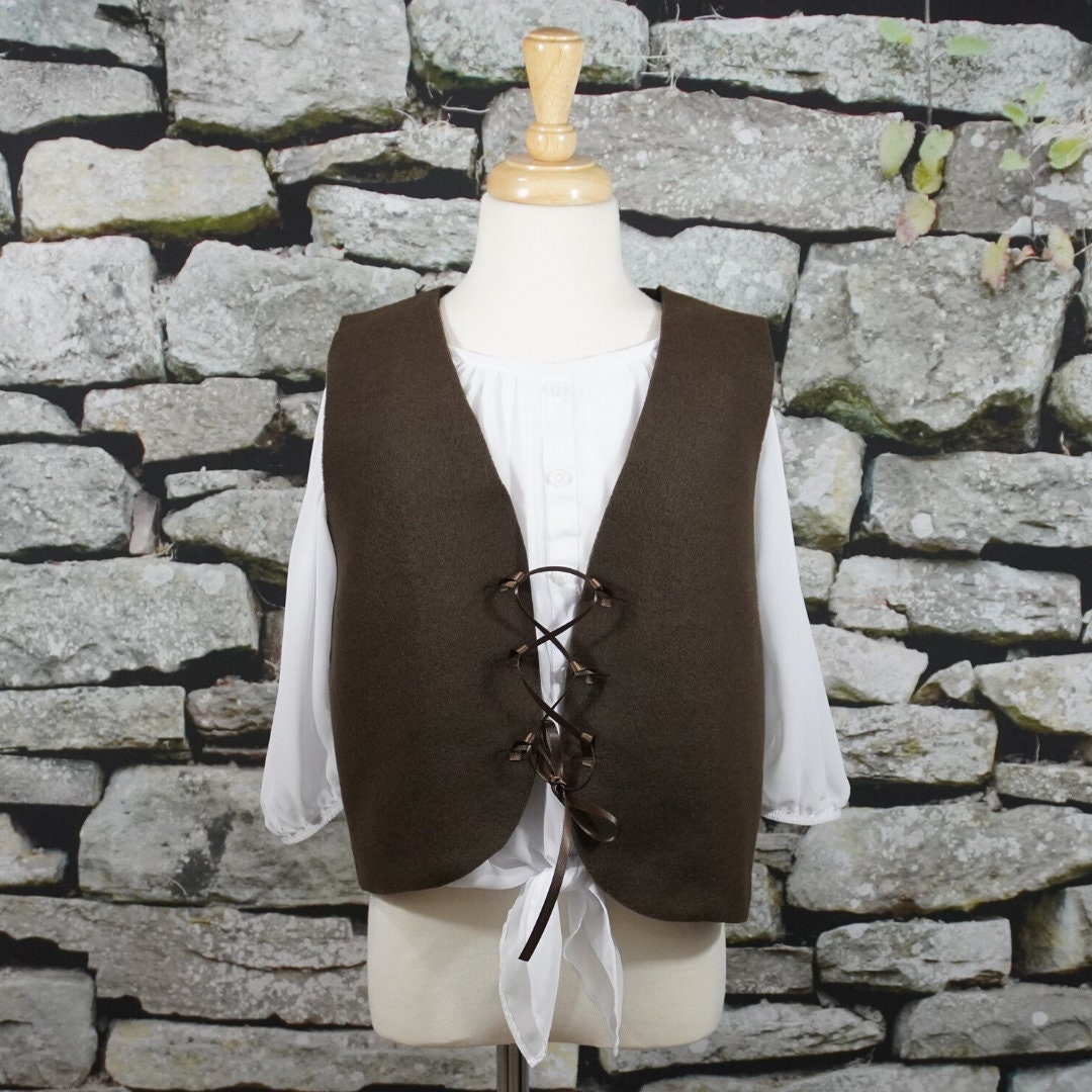 Vêtement Halloween Costume Pirate Fille Yruioon - Gilet Vintage Médiéval | Lacets, Style Renaissance Costume Renaissance Lacets Vêtement Halloween Costume Pirate Fille Yruioon - Gilet Vintage Médiéval | Lacets, Style Renaissance Costume Renaissance Lacets