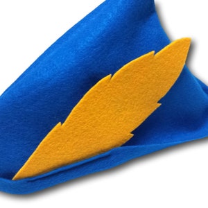 Adult Snow White Prince Florian Felt Hat (Snow White Prince Charming / Snow White Seven Dwarfs)