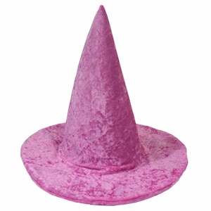 Light Pink Witch / Wizard Costume Hat - Fits Kids to Adults