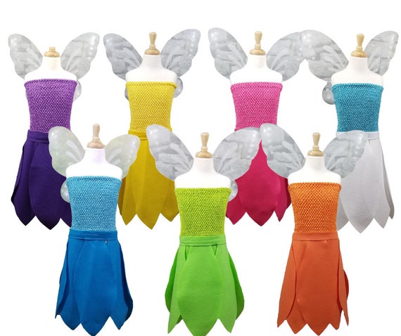 Fairy Costume Set (mulitiple Colors) - Baby, Kids, Teen, and Adult Sizes