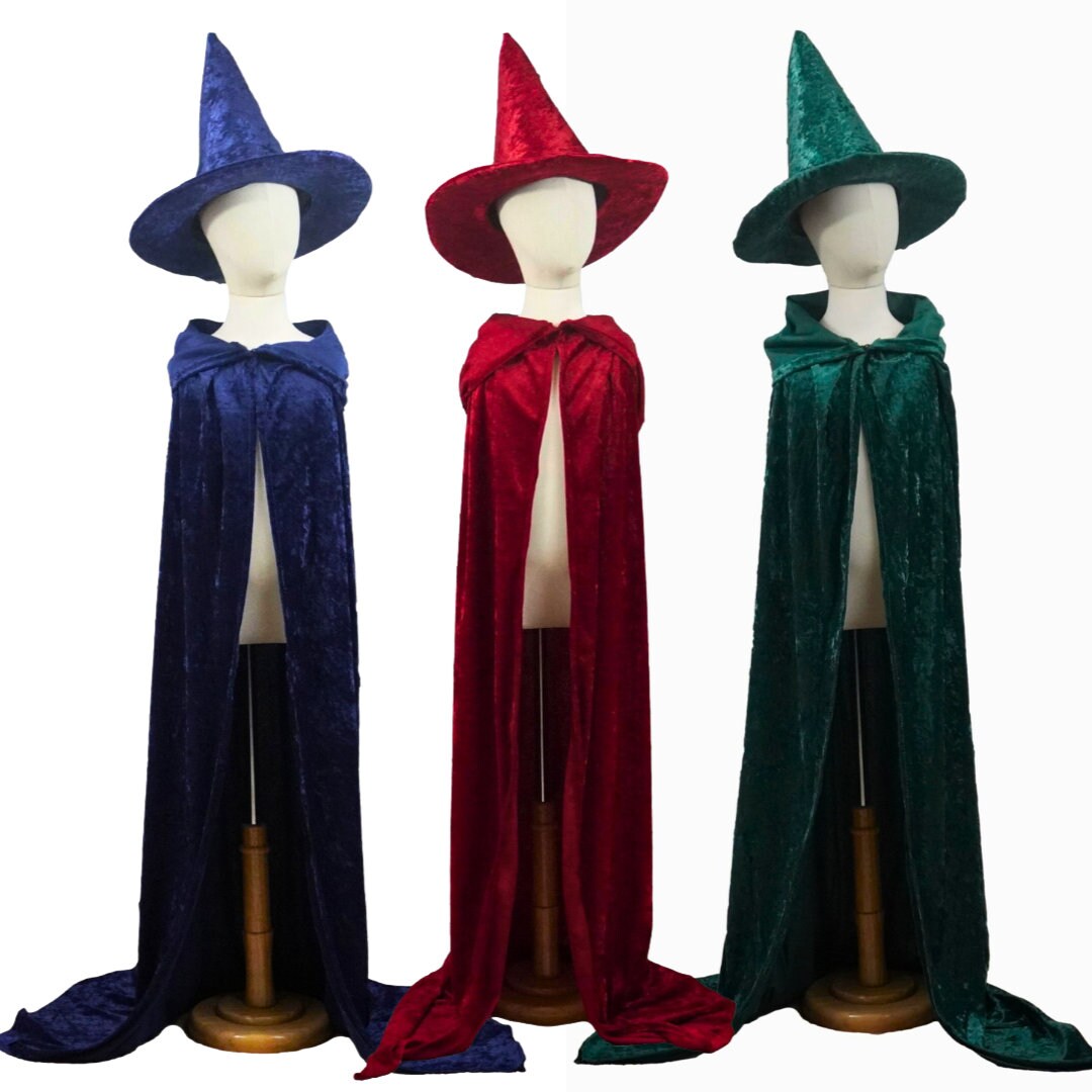 Deluxe Spellcaster Cape Adult Grey main image 1