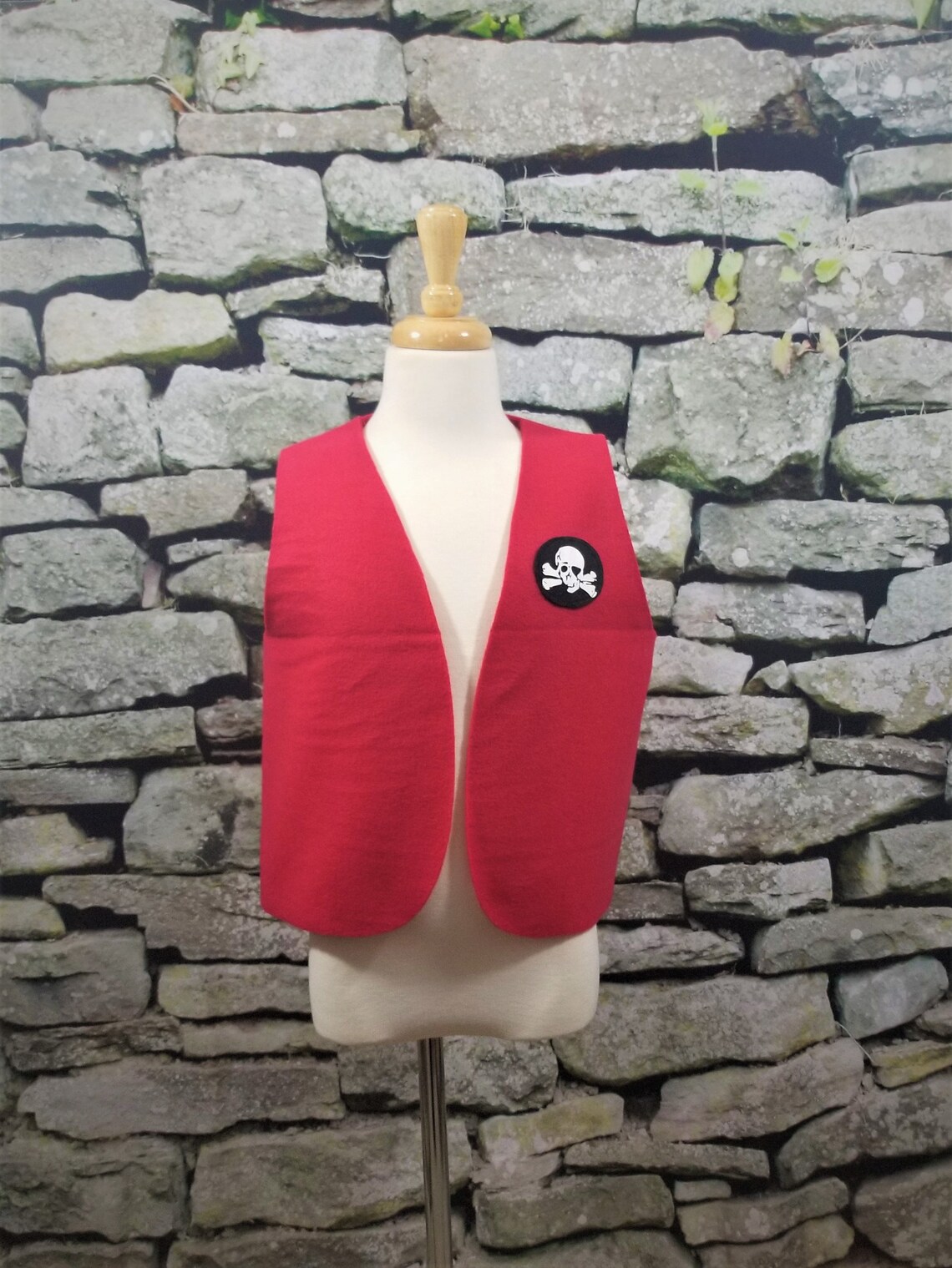 Kids Pirate Vest Fits Kids 412 Etsy