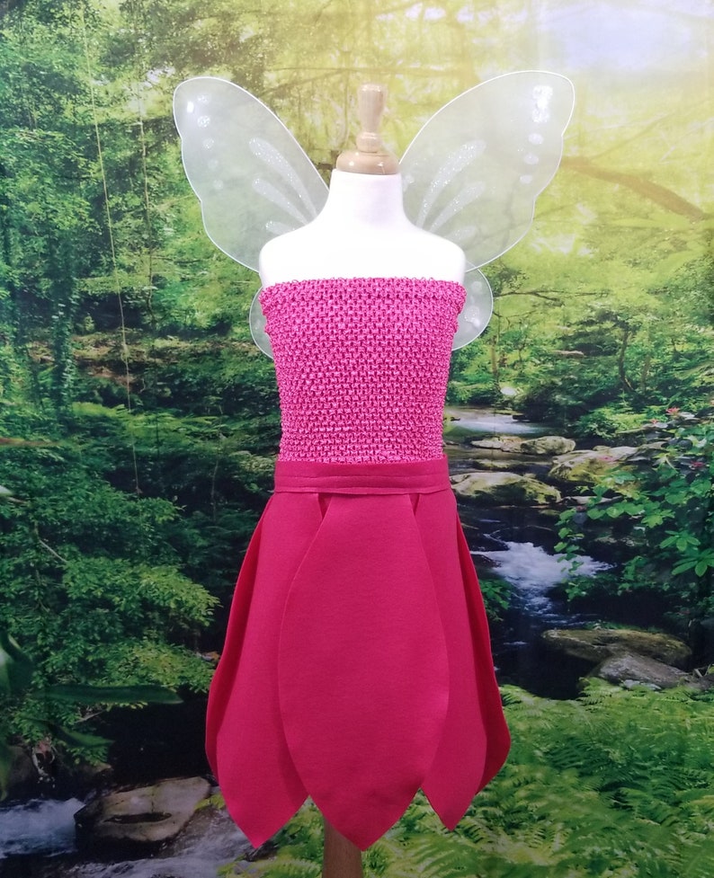 Disney Fairies' ROSETTA Pink Fairy Costume Tinker Bell Etsy