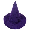 Emerald Green Velour Witch Hat main image 0