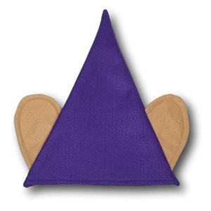 Dopey Dwarf Hat with Ears (Snow White Seven Dwarfs) - Fits Kids to Adults