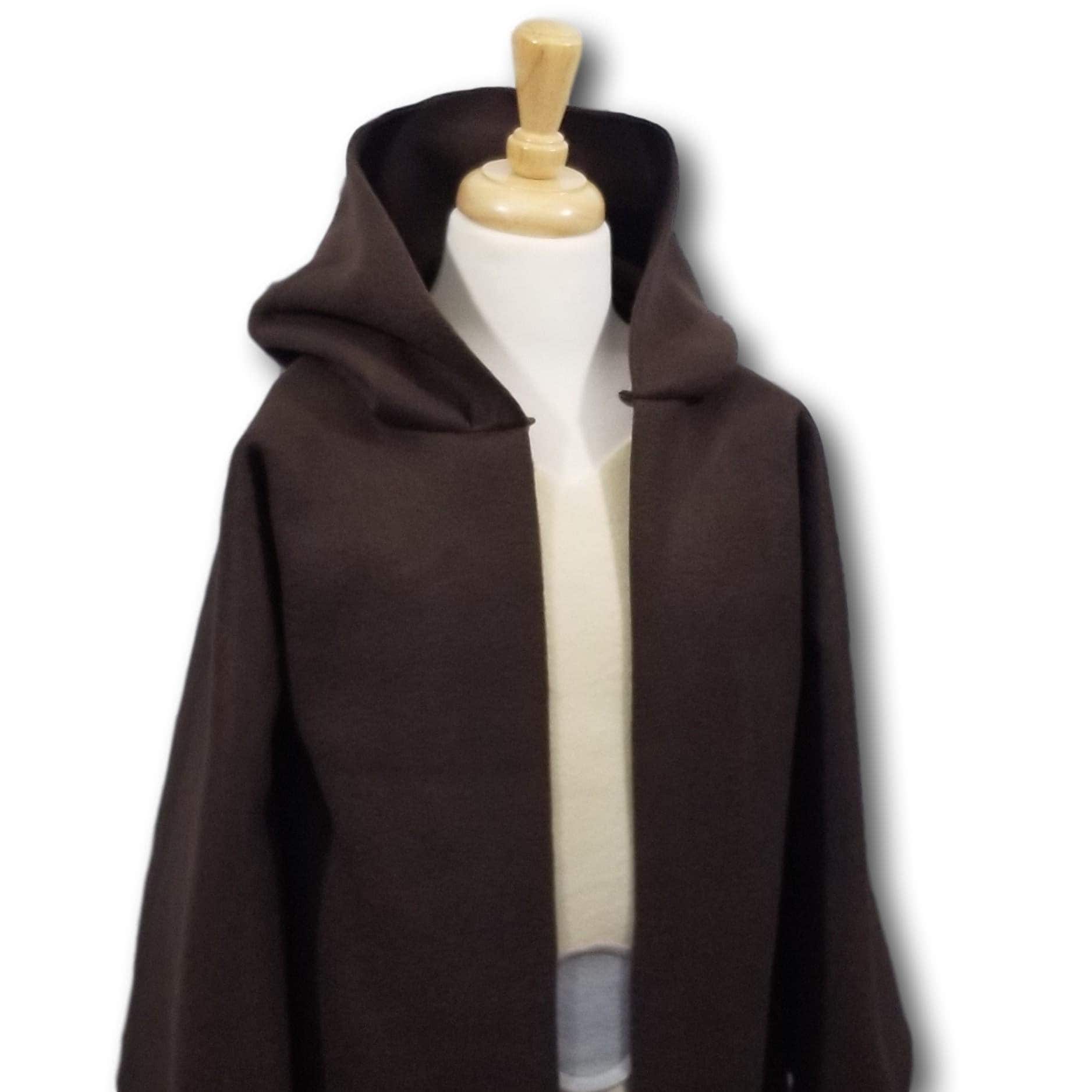 Star Galaxy Wars Light Side Brown Jedi Robe Costume Set - Baby