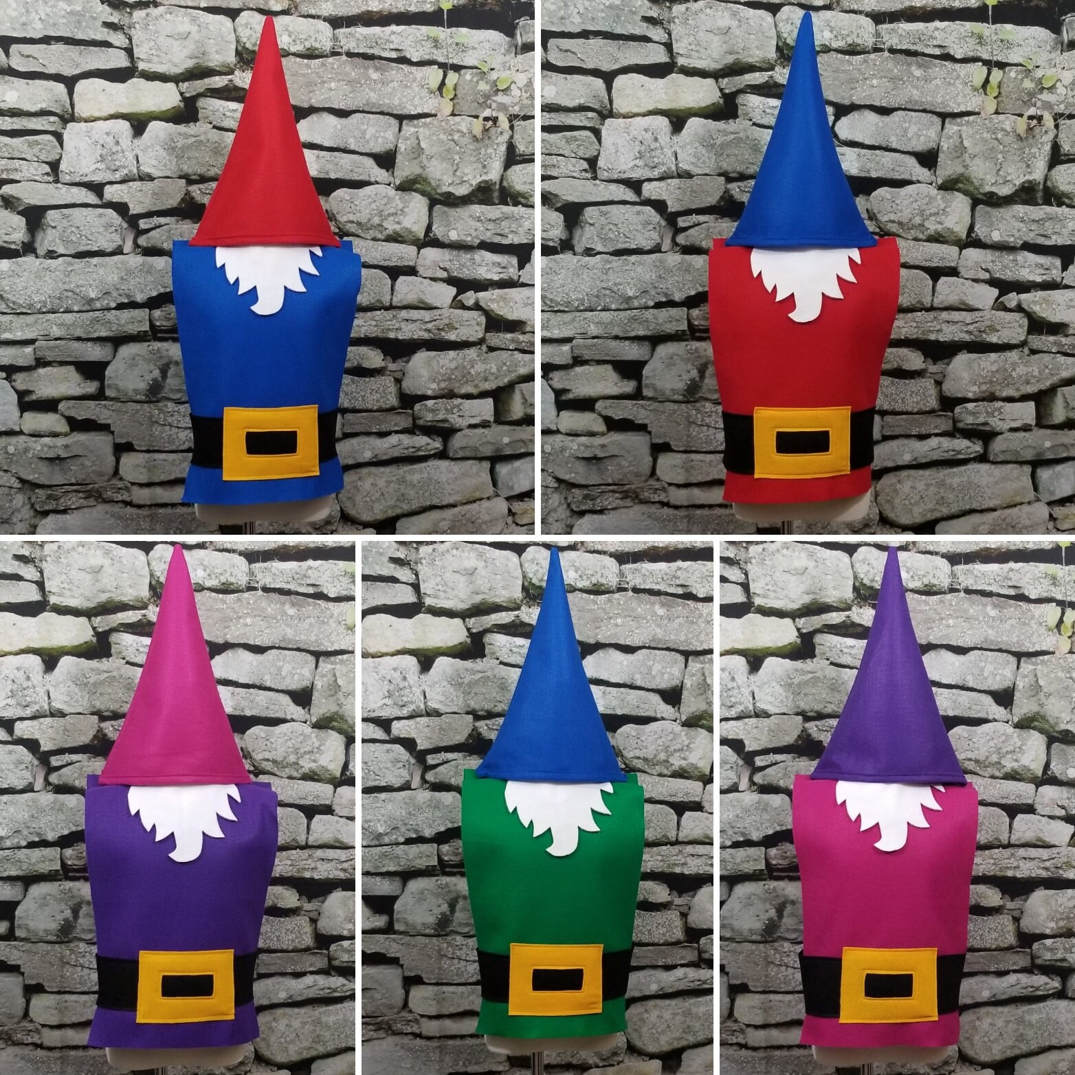 Costume Beards Seven Dwarfs / Gnome / Hobbit / Pirate / Santa | Etsy