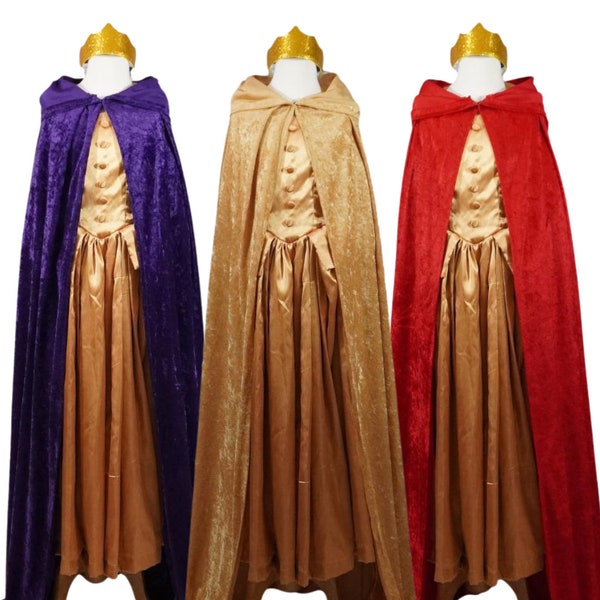 ROYAL Costume Collection (King, Queen, Prince, Princess) - Baby, Toddler, Kids, Teen, Adult and Plus Sizes