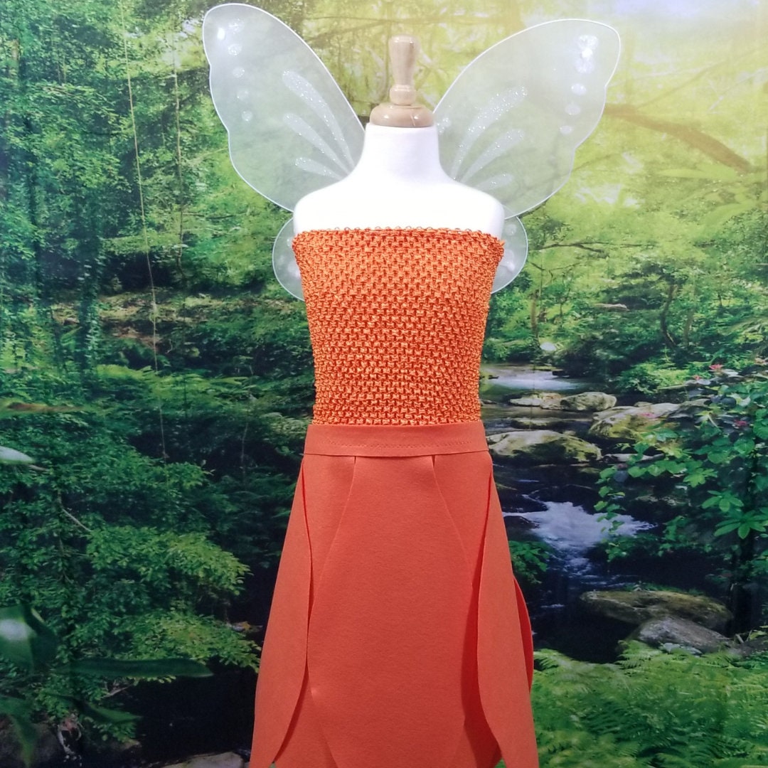 Orange Animal Fairy Costume (fawn, Animal Fairy, Tinker Bell Fairies) -  Baby, Toddler, Kids, Teen & Adult Sizes - Etsy