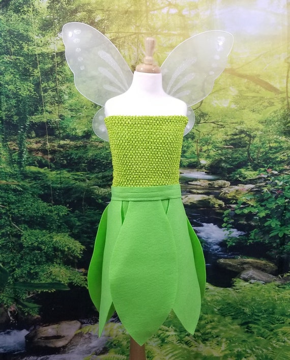 deshonesto Señal ensalada Disfraz de hada verde lima Tinker Bell Tinker Fairy - Etsy España