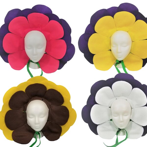 large flower headpiece