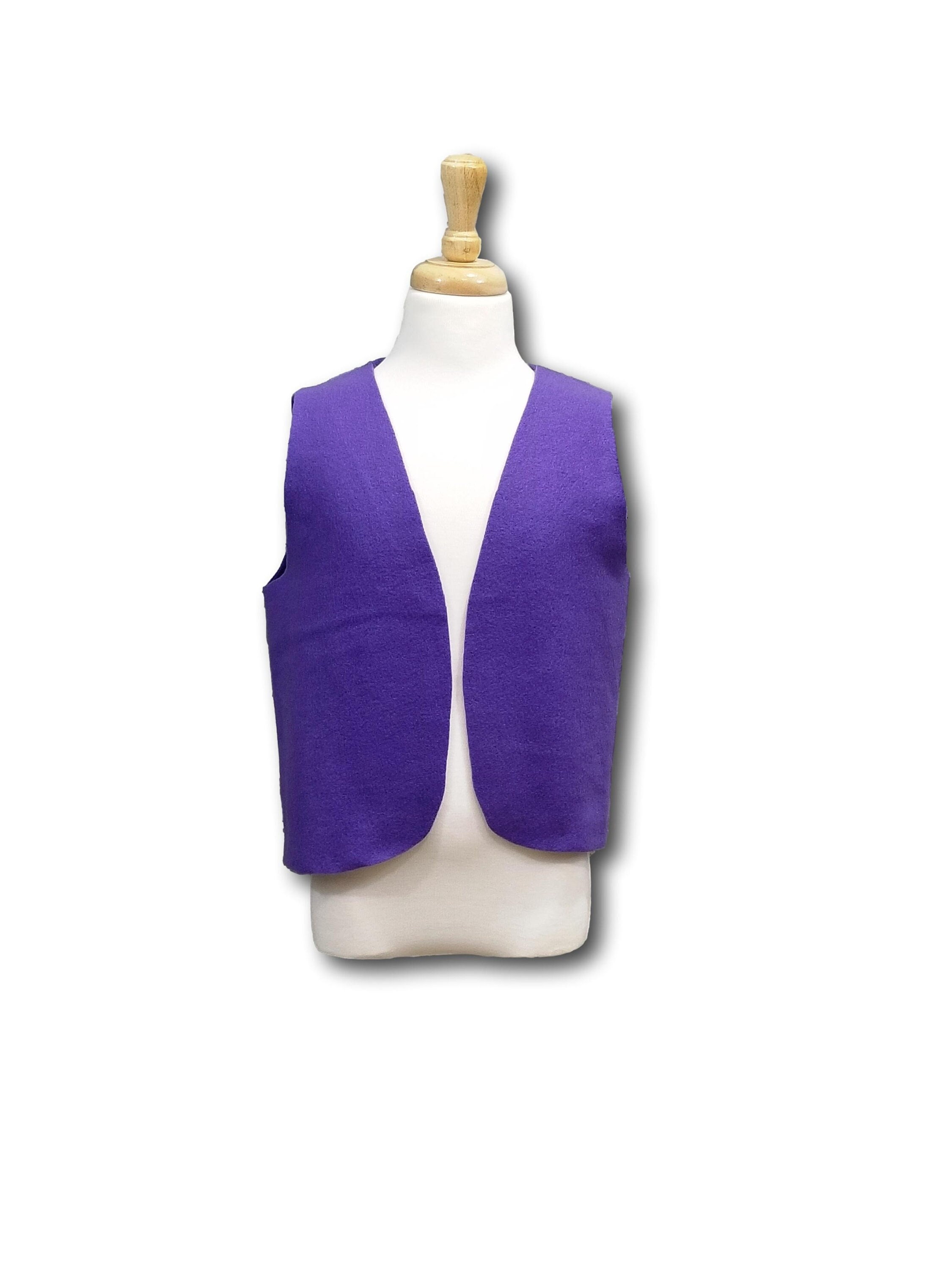 Purple vest cheap