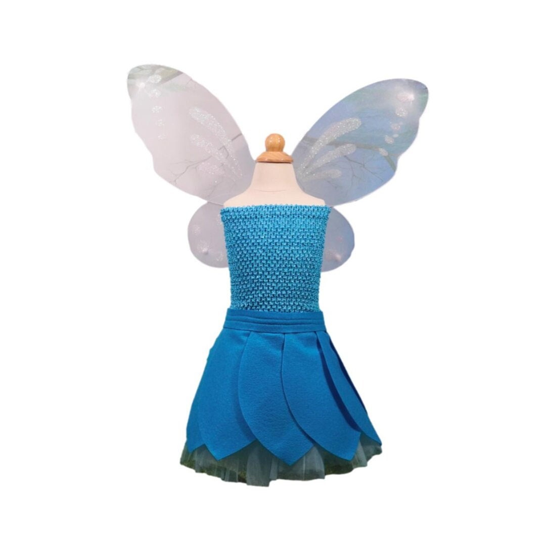 Kids Silver Mist Fairy Disney Costume 