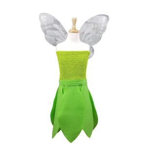 Tinkerbell Fairy Costume (Tinker Bell, Tinker Fairy, Tinkerbell Fairies) - Baby, Toddler, Kids, Teen & Adult Sizes
