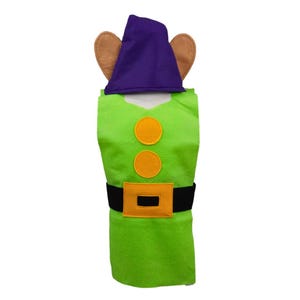 Deluxe DOPEY Dwarf  Costume Set (Snow White Seven Dwarfs) - Baby, Toddler, Kids, Teen, Adult, and Plus Sizes