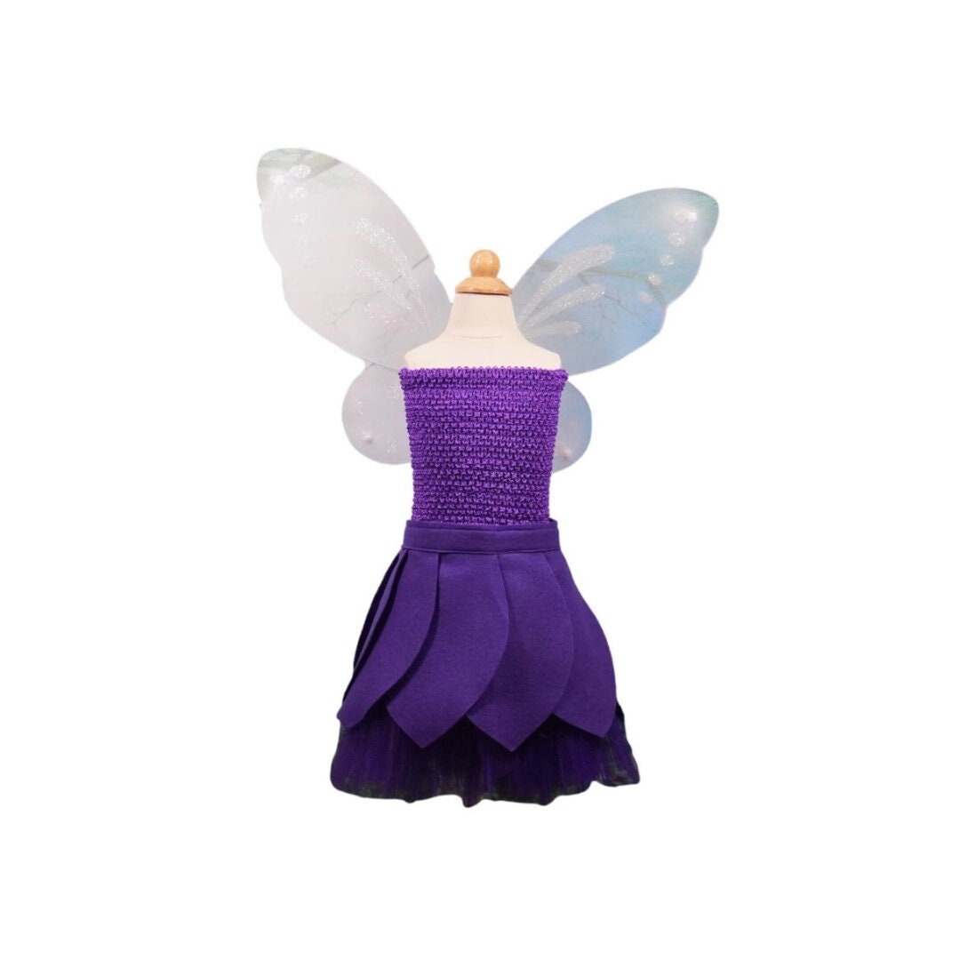 Twilight Fairy Gown - Black/Purple - Costume - Child - 3 Sizes
