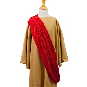 Adult Jesus Costume Robe and Sash (Nativity / Christmas / Religious) - Baby, Toddler, Kids, Teen, and Adult Sizes