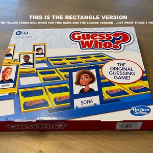 Sex and the City Guess Who Game Printable Files SATC Guess Who Game Game Not Included image 5