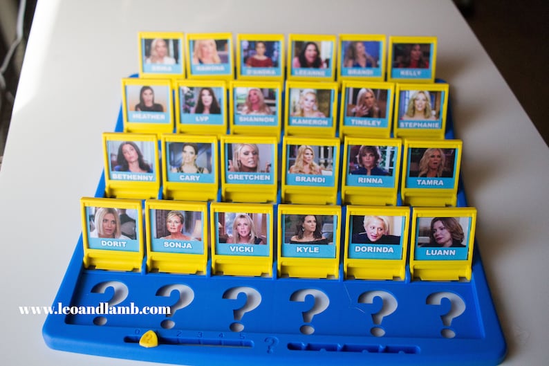 Wager Who Match Printable Documents - Genuine Housewives - Contemporary York, OC, Dallas, Beverly Hills photo about Guess Who Printable named Bet Who Match Printable Data files - Genuine Housewives - Clean York, OC, Dallas, Beverly Hills